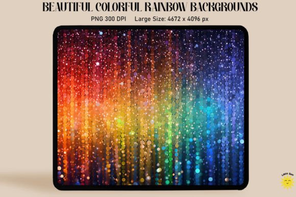 Beautiful Rainbow Color Art Backgrounds Graphics