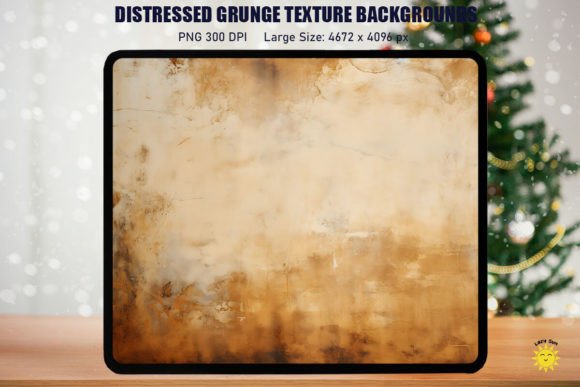 Beige Grunge Texture Backgrounds for Brand Graphics