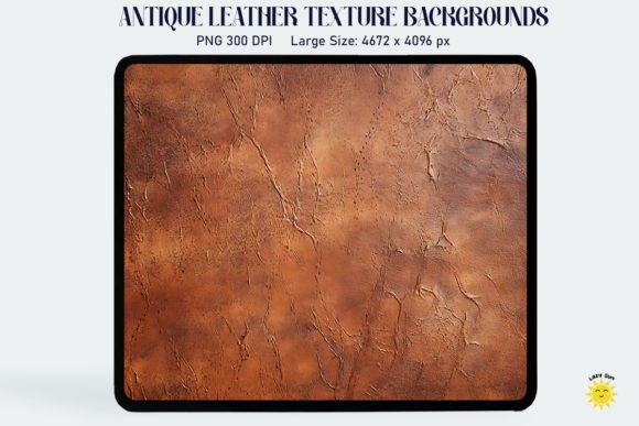 Graphic Design with Shabby Leather Texture Backgrounds