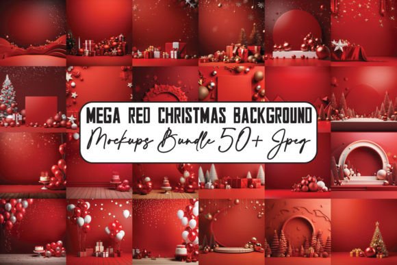 Mega Christmas Backgrounds Mockup Bundle: Designer Review