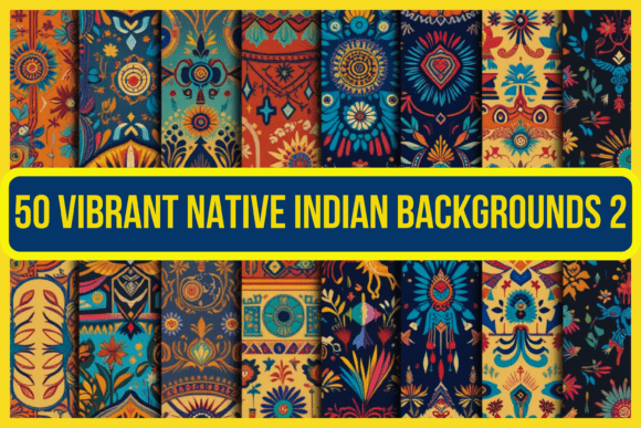 Native American Pattern Backgrounds 2