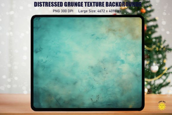 Teal Grunge Texture Backgrounds: Graphics & Backgrounds Review